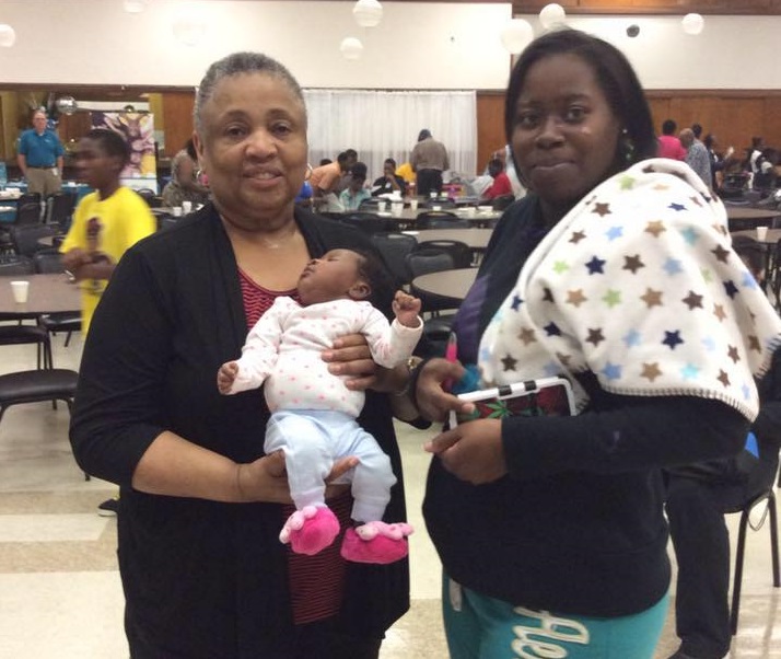 Milwaukee Healthy Beginnings Milwaukee African American Infant Mortality Task Force Patricia McManus holding baby