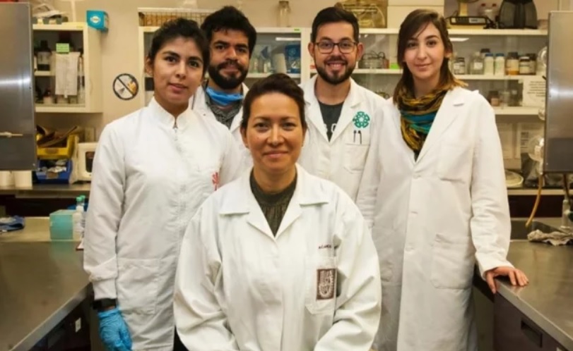 Eva Ramón Gallegos with colleagues