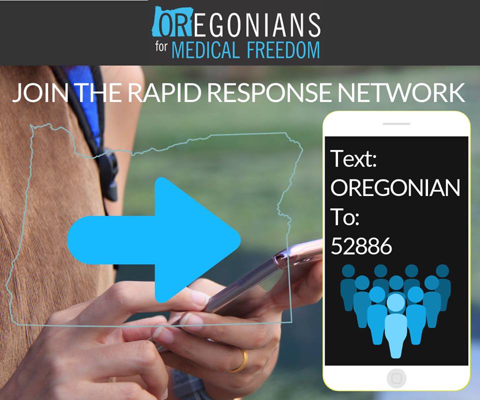 Oregonians for Medical Freedom Rapid Response